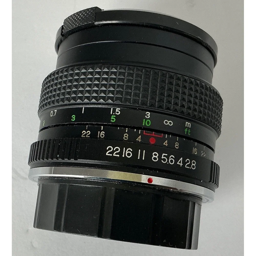 Chinar Vintage 28mm f2.8 MC Wide Angle Lens Pentax PK Mount with‎ Tiffen Filter